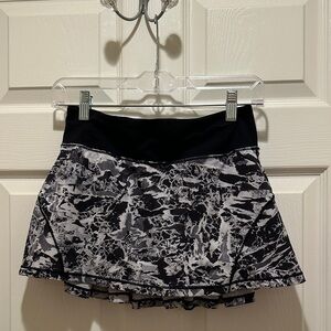 Lululemon Athletica Monochrome Skater Skirt